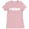 wme monday night raw Ladies Fitted T-Shirt