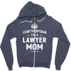 i can't keep calm i'm a lawyer mom Zipper Hoodie