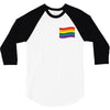 Rainbow Flag 3/4 Sleeve Shirt