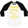 Ewing Sarcoma Awareness 3/4 Sleeve Shirt