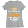 Everybody Relax The Teacher Is Here Ladies Fitted T-Shirt