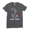 beauty and the beast Ladies Fitted T-Shirt