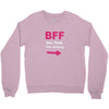 she thinks i'm crazy Crewneck Sweatshirt