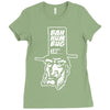 buh humbug scrooge Ladies Fitted T-Shirt