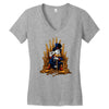 game of coins (variant) Women's V-Neck T-Shirt