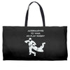 alternatives to war play rugby Weekender Totes