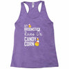 candy corn Racerback Tank