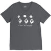 new tour de yorkshire cyclist V-Neck Tee