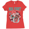 mma Ladies Fitted T-Shirt