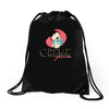 creme fraiche Drawstring Bags