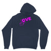 fuck love party Unisex Hoodie