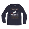 santa aries xhristmas ugly t shirts Long Sleeve Shirts