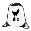 big cock Drawstring Bags