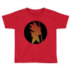 Goku Silhouette Toddler T-shirt