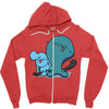 wooooobba! Zipper Hoodie