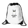 No Drama Llama Drawstring Bags
