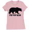 pop pop Ladies Fitted T-Shirt