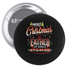 Merry Christmas To Father Of Great Awesome Pin-back button