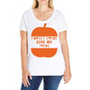 halloween forget candy give me tacos pumpkin Ladies Curvy T-Shirt