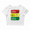 mario western Crop Top