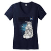 doctor who haynes manual critical dalek Women's V-Neck T-Shirt