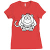 no you are not cool Ladies Fitted T-Shirt