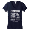 Electrician Women's V-Neck T-Shirt