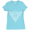 keep spirit and fly high Ladies Fitted T-Shirt