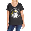 cracking open a cold one with the comrades Ladies Curvy T-Shirt