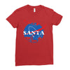 santa nasa parody Ladies Fitted T-Shirt