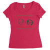 golden christmas Women's Triblend Scoop T-shirt