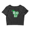 christmas head elf Crop Top