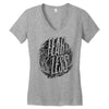 fearless Women's V-Neck T-Shirt