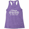 ohne hund ist alles doof Racerback Tank