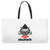 [granma name]proud grandma graduate 2018 Weekender Totes