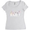 Daisy Women's Triblend Scoop T-shirt