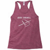 more cowbell Racerback Tank