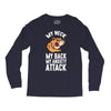 my neck my back my anxiety attack opossum guys tee Long Sleeve Shirts