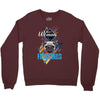 who loves frenchies Crewneck Sweatshirt