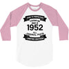 Premium Vintage 1952 3/4 Sleeve Shirt