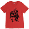 comunist monkey V-Neck Tee