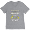 proud dad freaking V-Neck Tee