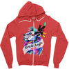 King Of Jungle Zipper Hoodie