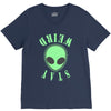 stay weird alien girls V-Neck Tee