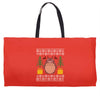 totoro ugly christmas Weekender Totes