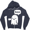 Ghost Of Disapproval Zipper Hoodie