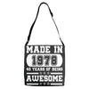 made in 1978 40 years of being awesome Adjustable Strap Totes