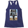 funny  mad max and dog, ideal gift or birthday present Racerback Tank