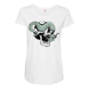 skull and tentacles Maternity Scoop Neck T-shirt