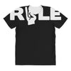 vegans rule All Over Women's T-shirt